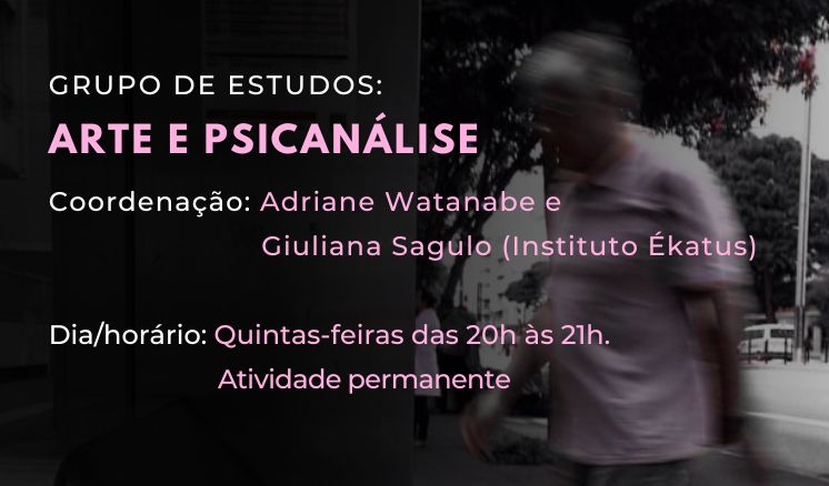CAPA ARTE E PSICANALISE Inscrição Evento - Escuta do Ofício com o maestro João Rocha